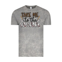 Cloud Rock take me to the ballpark Vintage Tee - CowhideDigitalArt