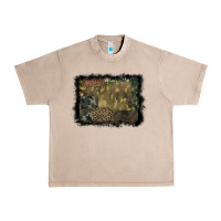 French Oak camouflage leopard background Urban Heavy Tee - BarkalooDesign