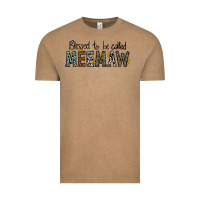 Vintage Coffee blessed meemaw Vintage Tee - CowhideDigitalArt