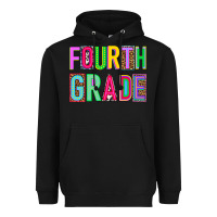 Black fourth grade Heavyweight Hoodie - NancyCooperArtShop