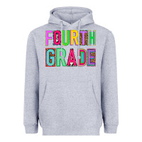 Heather Grey fourth grade Heavyweight Hoodie - NancyCooperArtShop