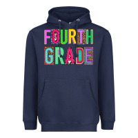 Navy fourth grade Heavyweight Hoodie - NancyCooperArtShop