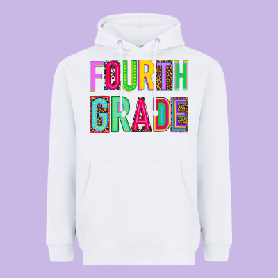 Fourth Grade Heavyweight Hoodie Designed By Nancycooperartshop