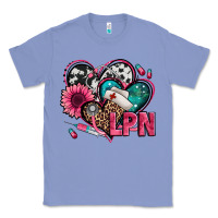 Colony Blue lpn licensed practical nurse hearts Classic Tee - Jasminsmagicworld