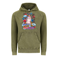 Vintage Olive Merica is magical 4th of july Vintage Hoodie - CowGirlArtShop
