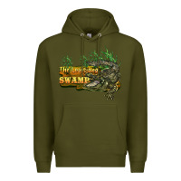 Army Green the louisiana swamp Premium Hoodie - BarkalooDesign