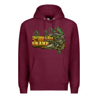 Burgundy the louisiana swamp Premium Hoodie - BarkalooDesign