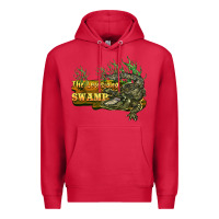 Cardinal the louisiana swamp Premium Hoodie - BarkalooDesign