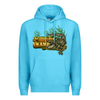 Ocean Blue the louisiana swamp Premium Hoodie - BarkalooDesign