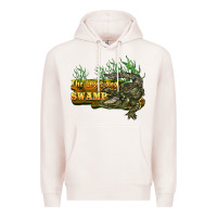 Pale Pink the louisiana swamp Premium Hoodie - BarkalooDesign