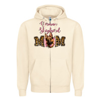 Sandshell German Shepherd Mom Zipper Hoodie - Jasminsmagicworld