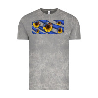Cloud Rock american flag sunflowers 16oz libbey cup Vintage Tee - HRA Design Shop
