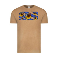 Vintage Camel american flag sunflowers 16oz libbey cup Vintage Tee - HRA Design Shop