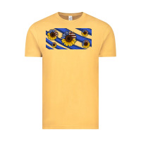Vintage Mustard american flag sunflowers 16oz libbey cup Vintage Tee - HRA Design Shop