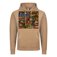 Vintage Coffee Hunting leopard USA flag tumbler 4th of july Vintage Hoodie - Neo Western