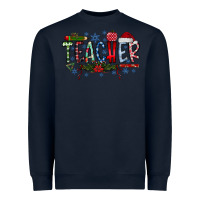 Navy teacher christmas Heavyweight Sweatshirt - RacoonDesign