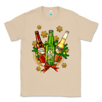 Mushroom beer bottle party set for christmas Classic Tee - AdoDesignShop