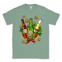 Sage beer bottle party set for christmas Classic Tee - AdoDesignShop