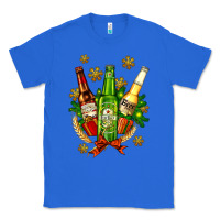 True Royal beer bottle party set for christmas Classic Tee - AdoDesignShop