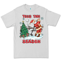Dove Grey the season golf Premium Tee - MaliasSmallBusiness