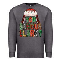 Charcoal Heather You serious clark Premium Sweatshirt - NancyCooperArtShop