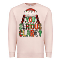 Pale Pink You serious clark Premium Sweatshirt - NancyCooperArtShop