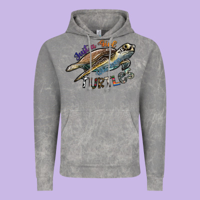 Just A Girl Who Loves Turtles Vintage Hoodie Designed By Sublimationcraftshop