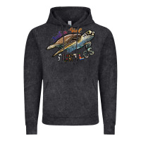 Vintage Black just a girl who loves turtles Vintage Hoodie - SublimationCraftShop