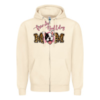 Sandshell french bulldog mom Zipper Hoodie - Jasminsmagicworld