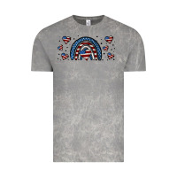 Cloud Rock american flag rainbow 16oz libbey cup Vintage Tee - HRA Design Shop