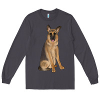 Smoke german shepherd Long Sleeve Tee - JahusDesignShop