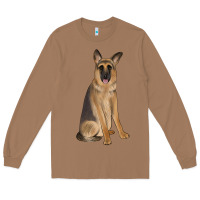 Toasted Coconut german shepherd Long Sleeve Tee - JahusDesignShop