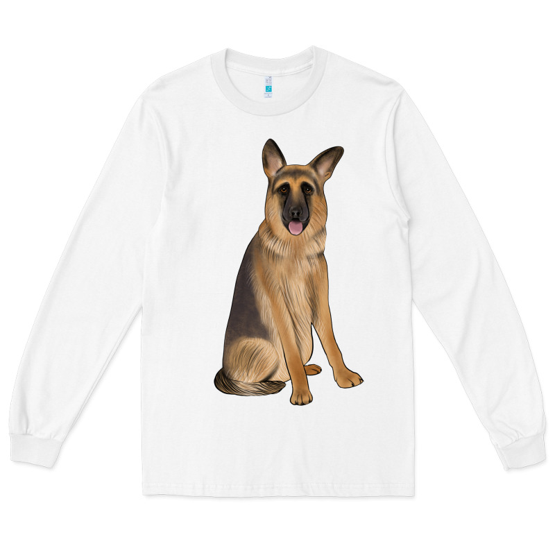 German Shepherd Long Sleeve Tee by JahusDesignShop | Teevron