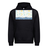 Black doodle flowers sippy cup tbs Urban Hoodie - TumblerDesignByShophia