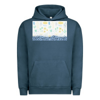 Pigment Midnight Navy doodle flowers sippy cup tbs Urban Hoodie - TumblerDesignByShophia