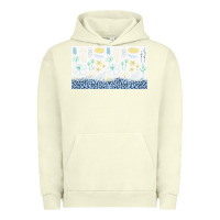Pigment Pistachio doodle flowers sippy cup tbs Urban Hoodie - TumblerDesignByShophia