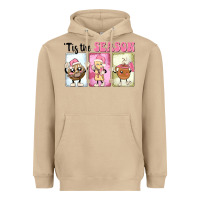 Mushroom Christmas tis the season Heavyweight Hoodie - MaliasSmallBusiness