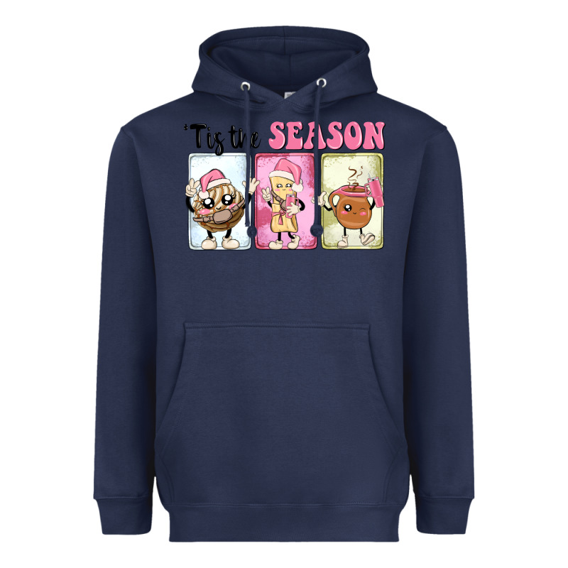Christmas Tis The Season Heavyweight Hoodie by MaliasSmallBusiness | Teevron