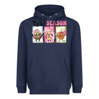 Navy Christmas tis the season Heavyweight Hoodie - MaliasSmallBusiness