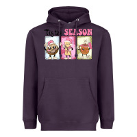 Plum Christmas tis the season Heavyweight Hoodie - MaliasSmallBusiness