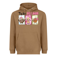 Toasted Coconut Christmas tis the season Heavyweight Hoodie - MaliasSmallBusiness