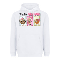 White Christmas tis the season Heavyweight Hoodie - MaliasSmallBusiness