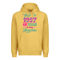 Antique Gold made in 1997, 25 years of being awesome Premium Hoodie - Jasminsmagicworld