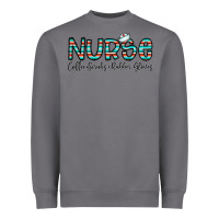 Storm coffee scrubs and rubber gloves Heavyweight Sweatshirt - CowhideDigitalArt