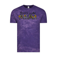 Cloud Purple blessed to be called mama Vintage Tee - CowhideDigitalArt