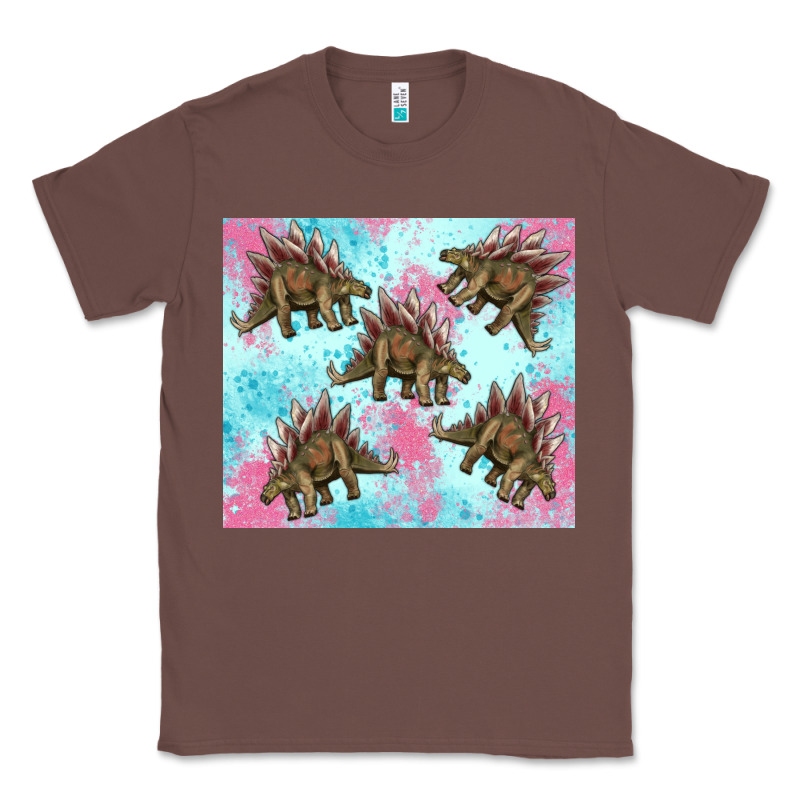 Dinosaur Stegosaurus Classic Tee by Artiststas | Teevron