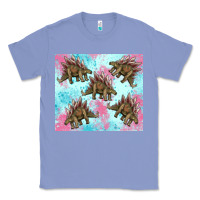 Colony Blue dinosaur stegosaurus Classic Tee - Artiststas
