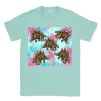 Seafoam dinosaur stegosaurus Classic Tee - Artiststas