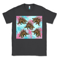 Smoke dinosaur stegosaurus Classic Tee - Artiststas