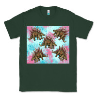 Sports Green dinosaur stegosaurus Classic Tee - Artiststas